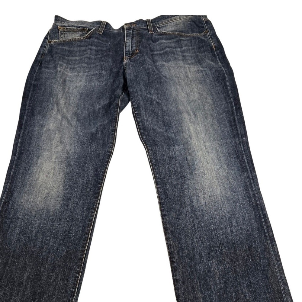 Joes Jeans Classic Men's Straight Leg Blue Denim Jeans Size 36 x 33 Distressed